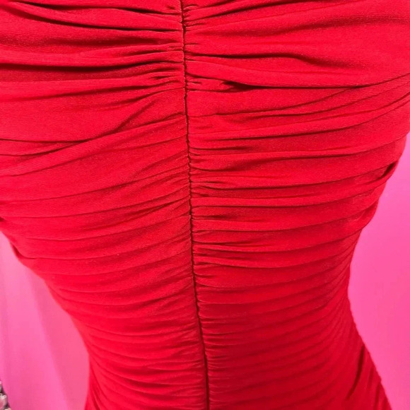 Calvin Klein ruched dress - Picture 2 of 3